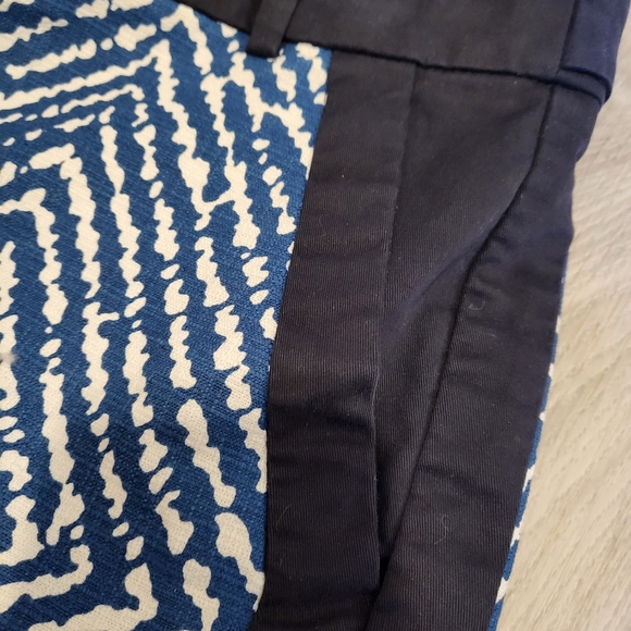 *J. CREW, 0, Navy Ikat - Picture 3 of 5